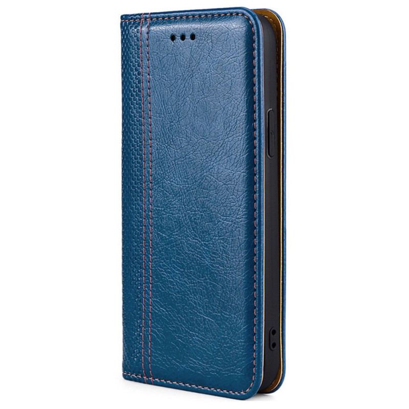 Capa De Celular Para Oppo Reno 8 Flip Couro Falso Vintage