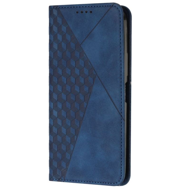 Capa De Celular Para Oppo Reno 8 Flip Estilo Cúbico