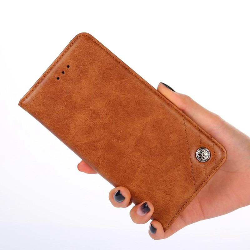 Capa De Celular Para Oppo Reno 8 Flip Rebites Decorativos