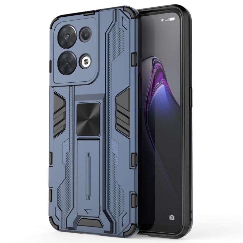 Capa De Celular Para Oppo Reno 8 Suporte Removível Vertical E Horizontal