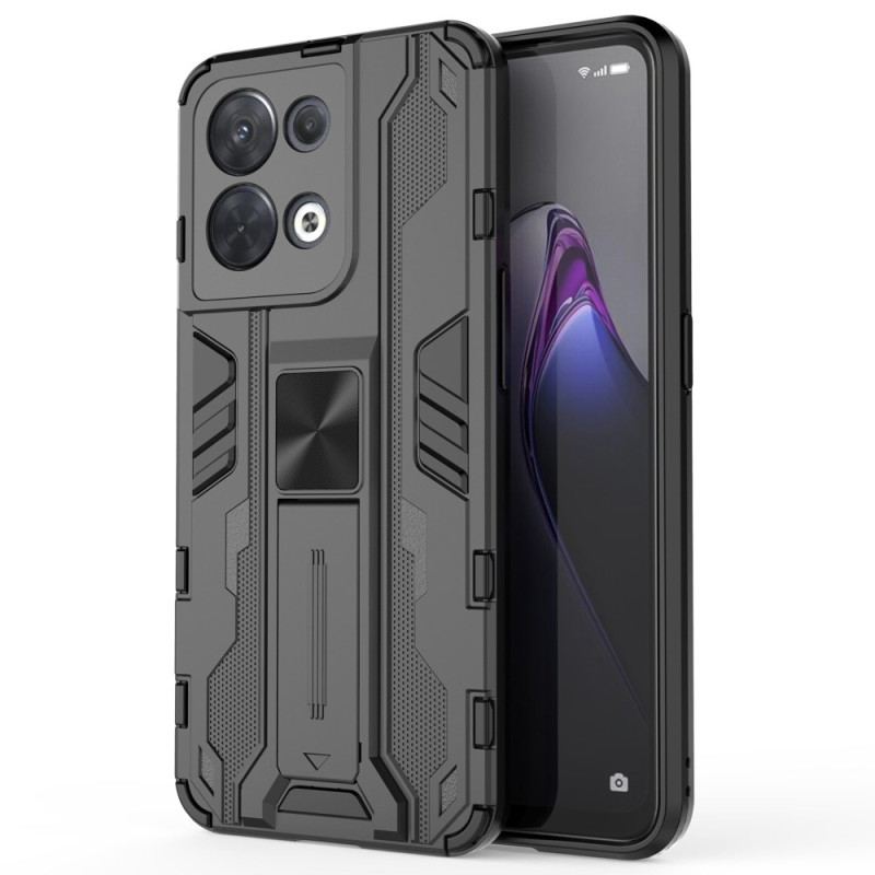 Capa De Celular Para Oppo Reno 8 Suporte Removível Vertical E Horizontal