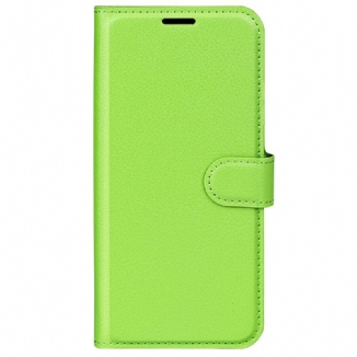 Capa De Couro Para Oppo Reno 8 Estilo Classico