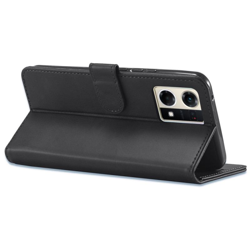 Capa Flip Para Oppo Reno 8 Couro Sintético Lc.imeeke