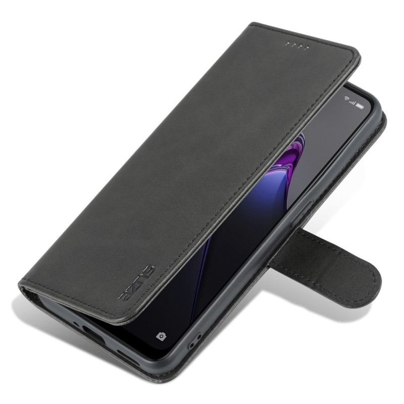 Capa Folio Para Oppo Reno 8 Estilo De Couro Azns