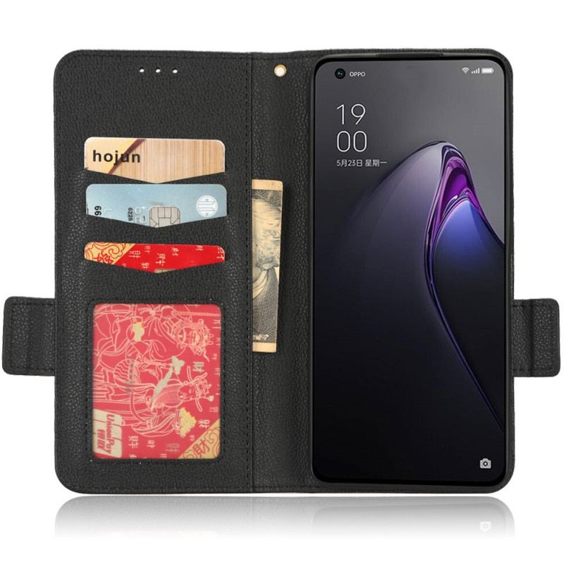 Capa Folio Para Oppo Reno 8 Ultrafino