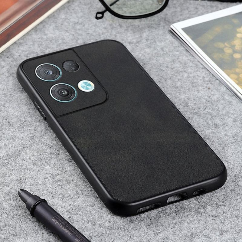 Capa Para Oppo Reno 8 Estilo De Couro