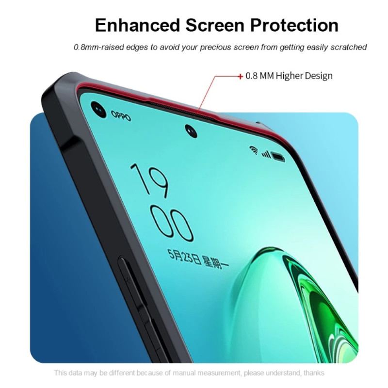 Capa Para Oppo Reno 8 Híbrido Transparente