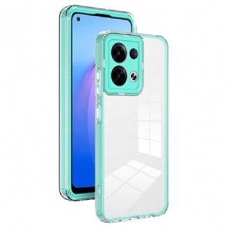 Capa Para Oppo Reno 8 Híbrido Transparente