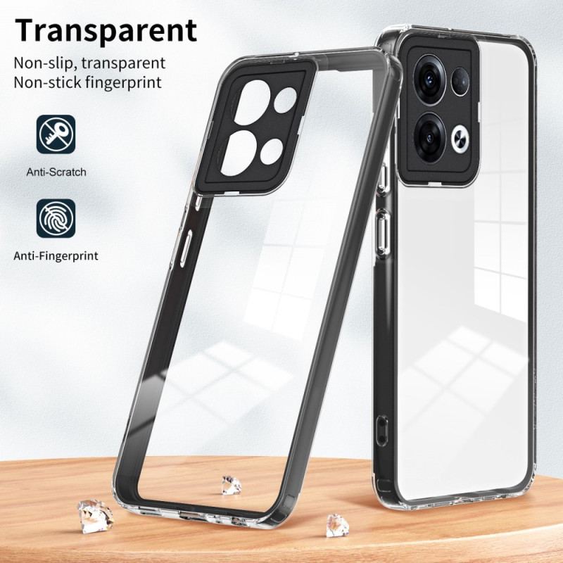 Capa Para Oppo Reno 8 Híbrido Transparente