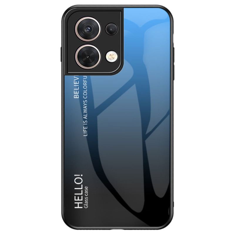 Capa Para Oppo Reno 8 Olá Vidro Temperado