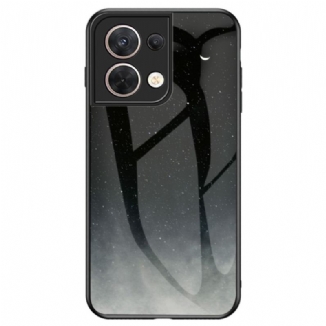 Capa Para Oppo Reno 8 Padrão De Vidro Temperado