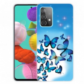 Capa De Celular Para Samsung Galaxy A32 Borboletas Borboletas