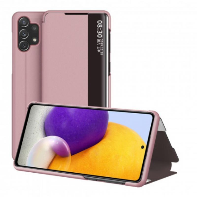 Capa De Celular Para Samsung Galaxy A32 Couro Sintético