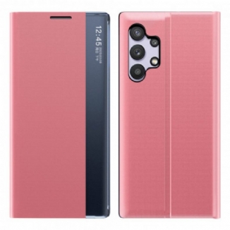 Capa De Celular Para Samsung Galaxy A32 Efeito Couro Texturizado