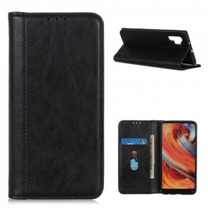 Capa De Celular Para Samsung Galaxy A32 Flip Couro Dividido Lichia Business