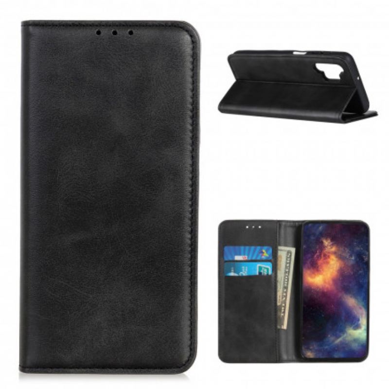 Capa De Celular Para Samsung Galaxy A32 Flip Couro Rachado