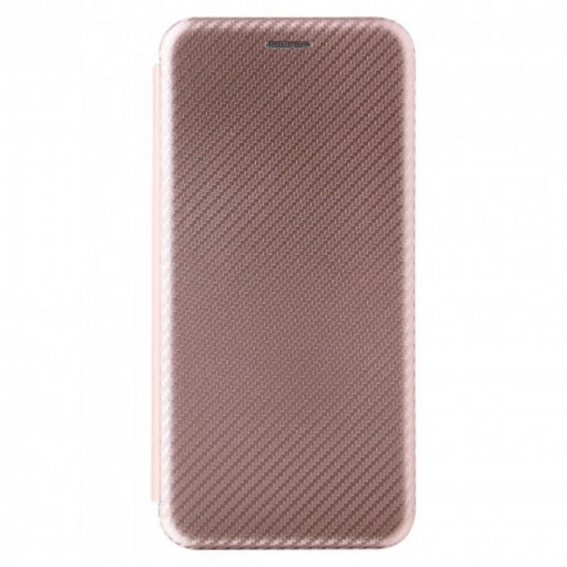 Capa De Celular Para Samsung Galaxy A32 Flip Fibra De Carbono