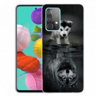 Capa De Celular Para Samsung Galaxy A32 Sonho De Cachorrinho