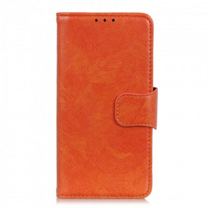 Capa Em Pele Para Samsung Galaxy A32 Couro Napa Rachado