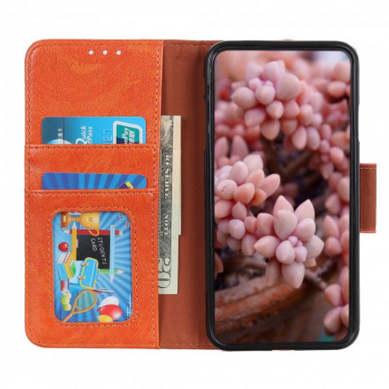 Capa Em Pele Para Samsung Galaxy A32 Couro Napa Rachado