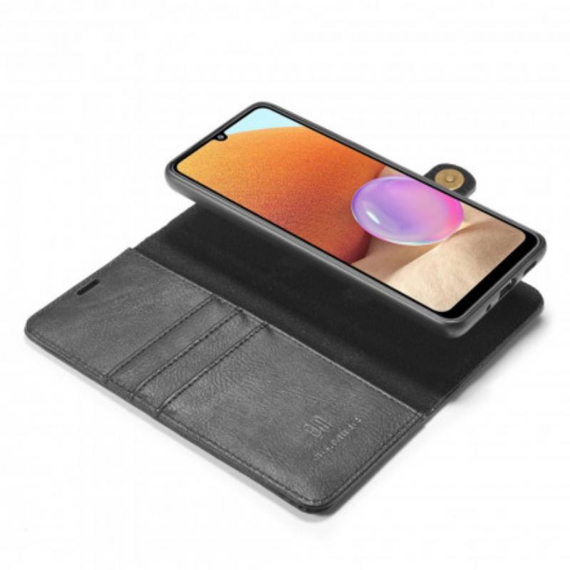 Capa Capa Folio Para Samsung Galaxy A32 Dg. Ming Destacável