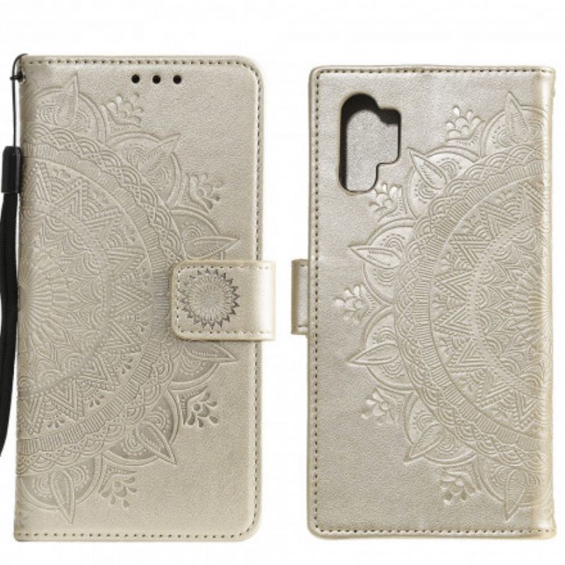 Capa Folio Para Samsung Galaxy A32 Mandala Do Sol