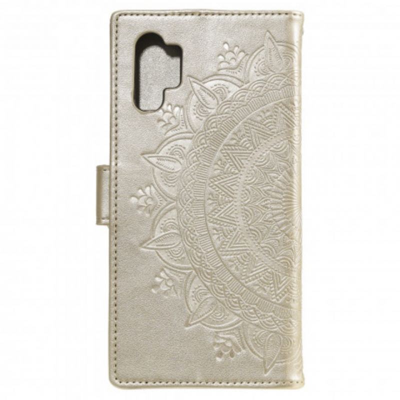 Capa Folio Para Samsung Galaxy A32 Mandala Do Sol