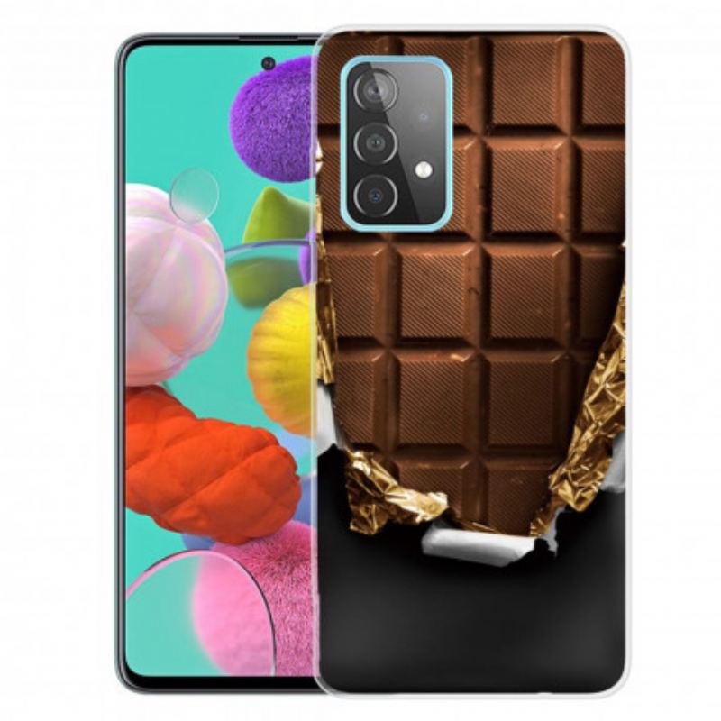 Capa Para Samsung Galaxy A32 Chocolate Flexível