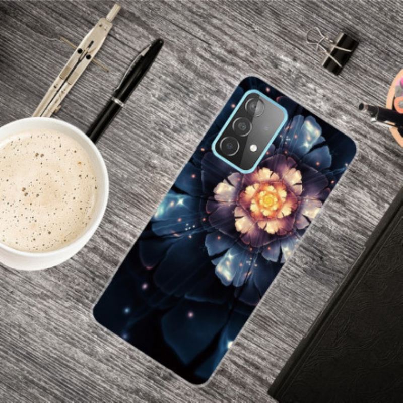 Capa Para Samsung Galaxy A32 Flores Flexíveis