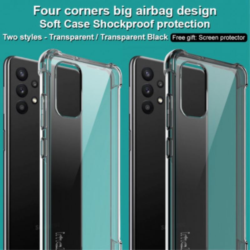 Capa Para Samsung Galaxy A32 Imak Sedoso Transparente