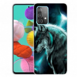 Capa Para Samsung Galaxy A32 Lobo Real