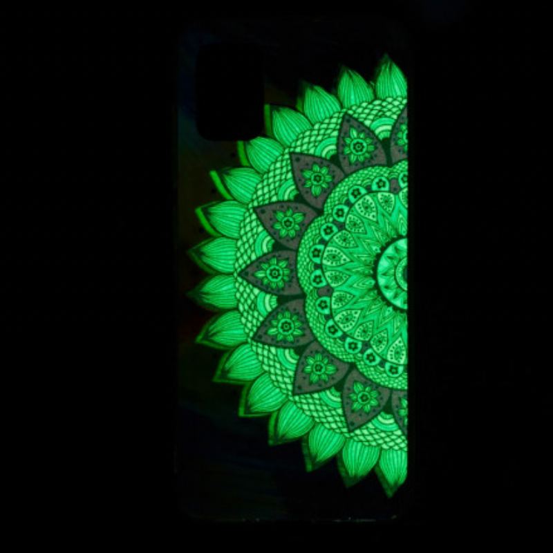 Capa Para Samsung Galaxy A32 Mandala Colorida Fluorescente