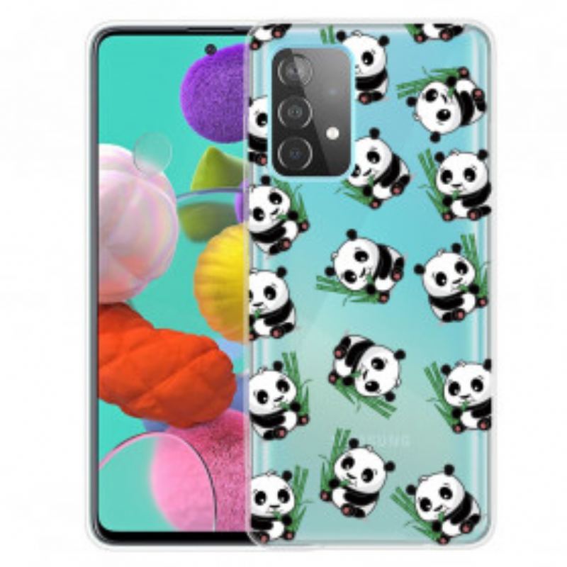 Capa Para Samsung Galaxy A32 Pequenos Pandas