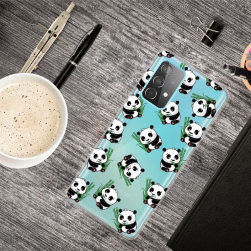 Capa Para Samsung Galaxy A32 Pequenos Pandas