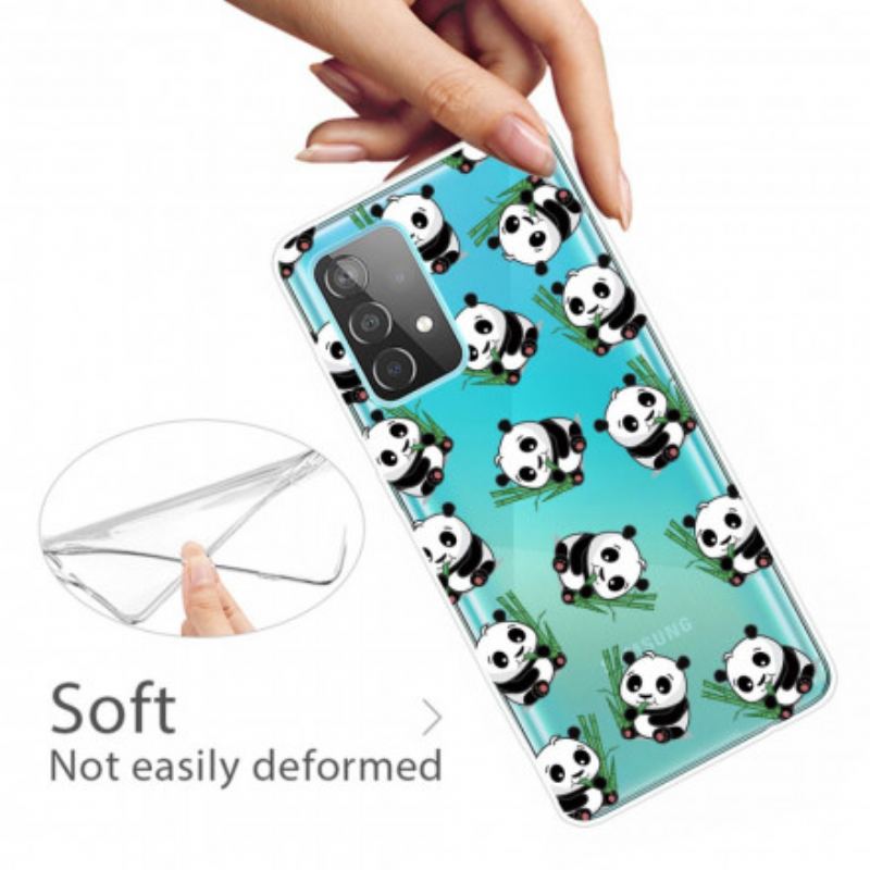 Capa Para Samsung Galaxy A32 Pequenos Pandas