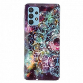 Capa Para Samsung Galaxy A32 Série Floral Fluorescente