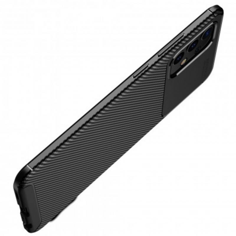 Capa Para Samsung Galaxy A32 Textura Flexível De Fibra De Carbono