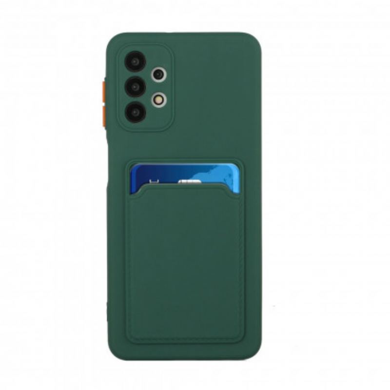 Capa Para Samsung Galaxy A32 Titular De Cartão De Silicone