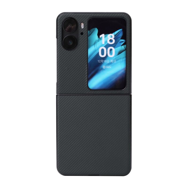 Capa De Celular Para Oppo Find N2 Flip De Couro Antiderrapante