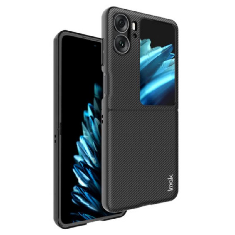 Capa Para Oppo Find N2 Flip De Couro Série Ruiyi Imak