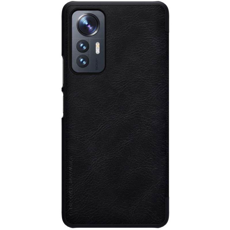 Capa De Celular Para Xiaomi 12 Lite Flip Série Nillkin Qin