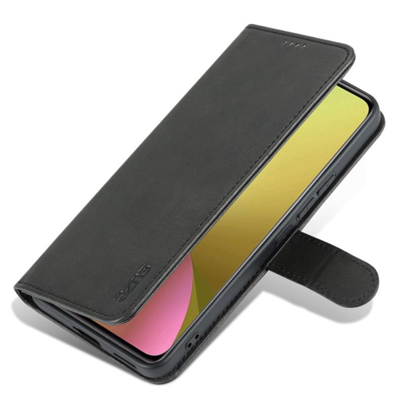 Capa De Couro Para Xiaomi 12 Lite Couro Sintético Azns