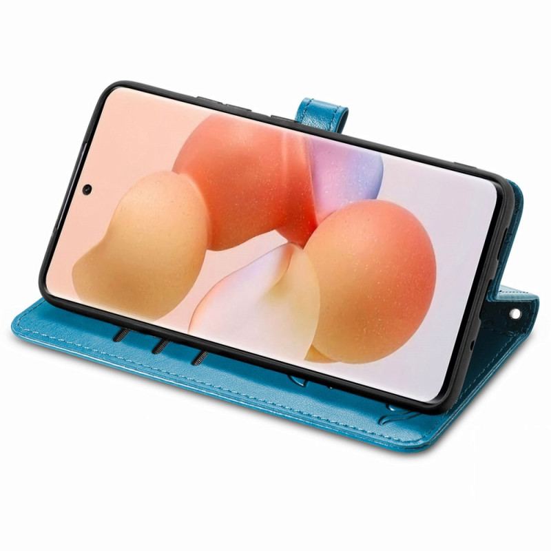 Capa Flip Para Xiaomi 12 Lite Animais Animados