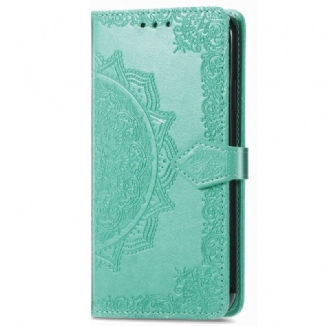 Capa Flip Para Xiaomi 12 Lite Mandala Idade Média