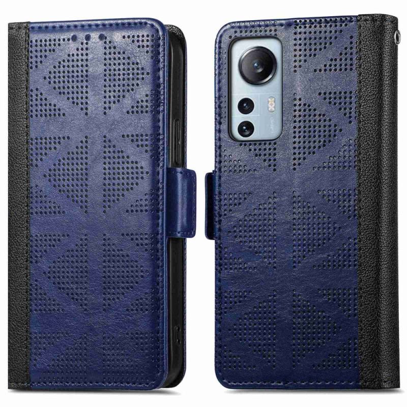 Capa Folio Para Xiaomi 12 Lite À Moda