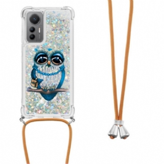 Capa Para Xiaomi 12 Lite De celular Cordão De Lantejoulas Mrs. Owl