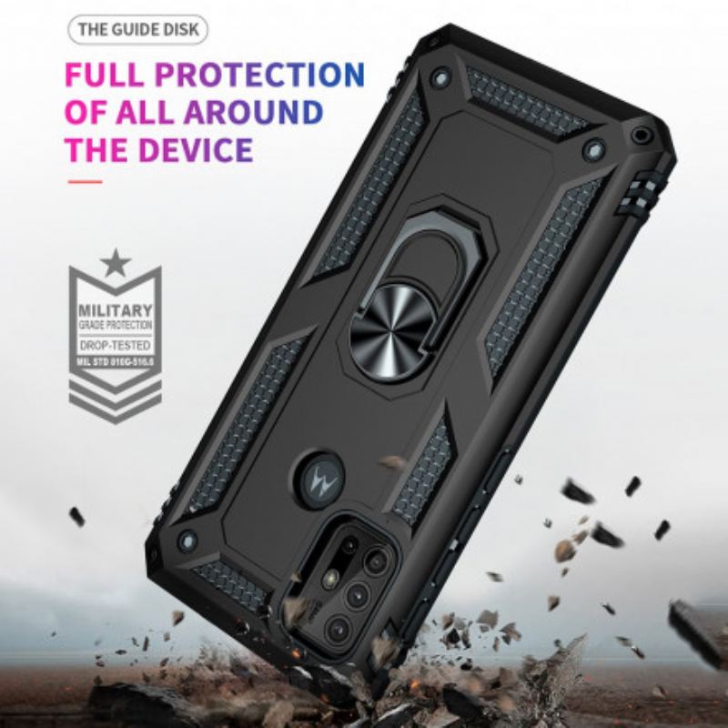 Capa De Celular Para Moto G30 / G10 Anel Premium