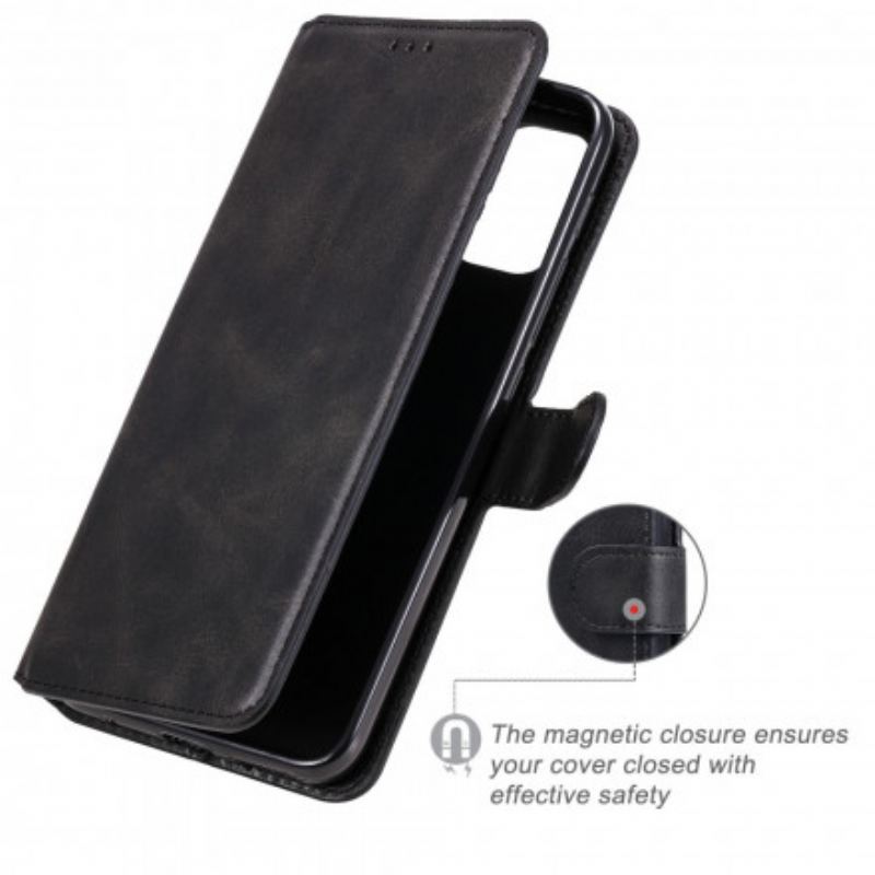 Capa De Couro Para Moto G30 / G10 Novas Cores De Couro Falso