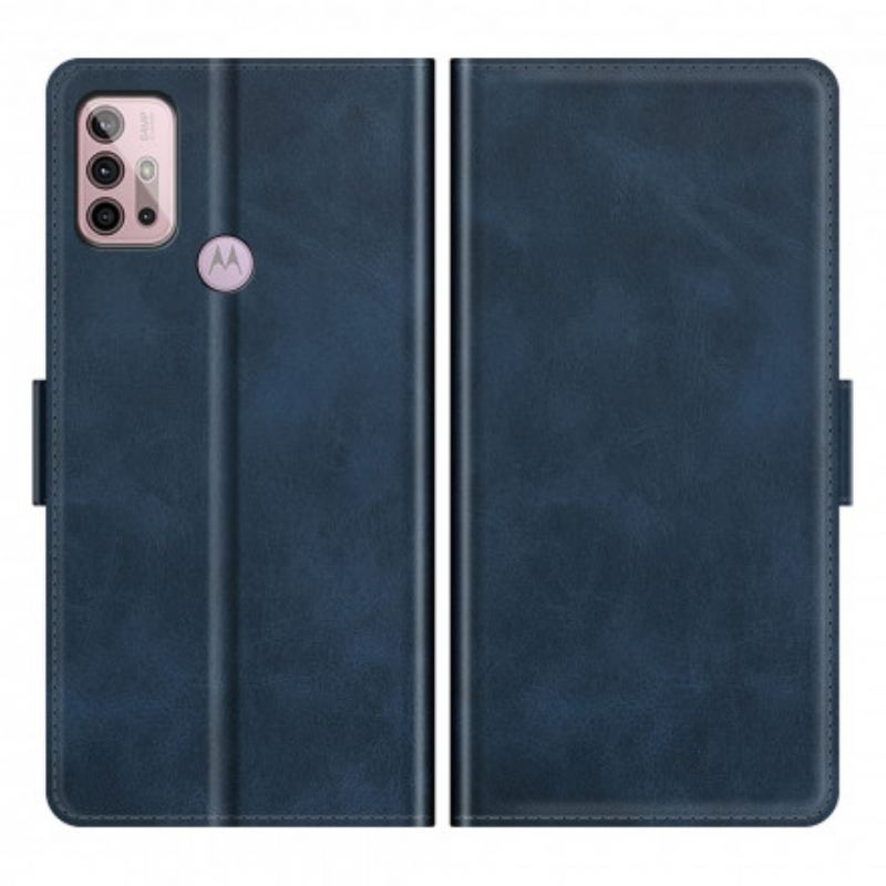 Capa Folio Para Moto G30 / G10 Flip Aba Dupla