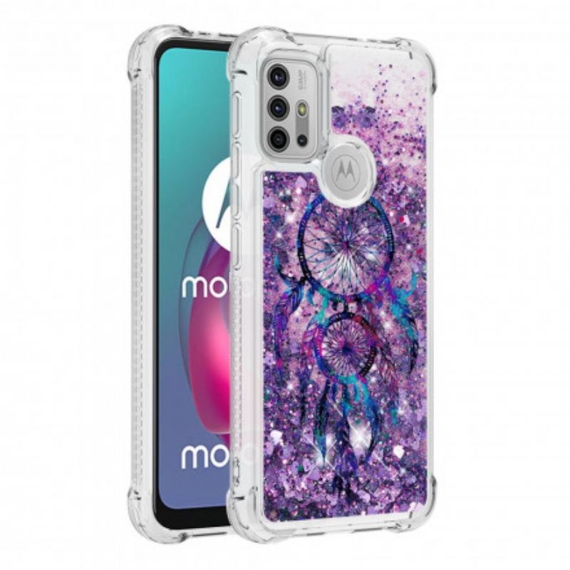 Capa Para Moto G30 / G10 Apanhador De Sonhos Glitter